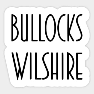 Bullocks Wilshire Sticker